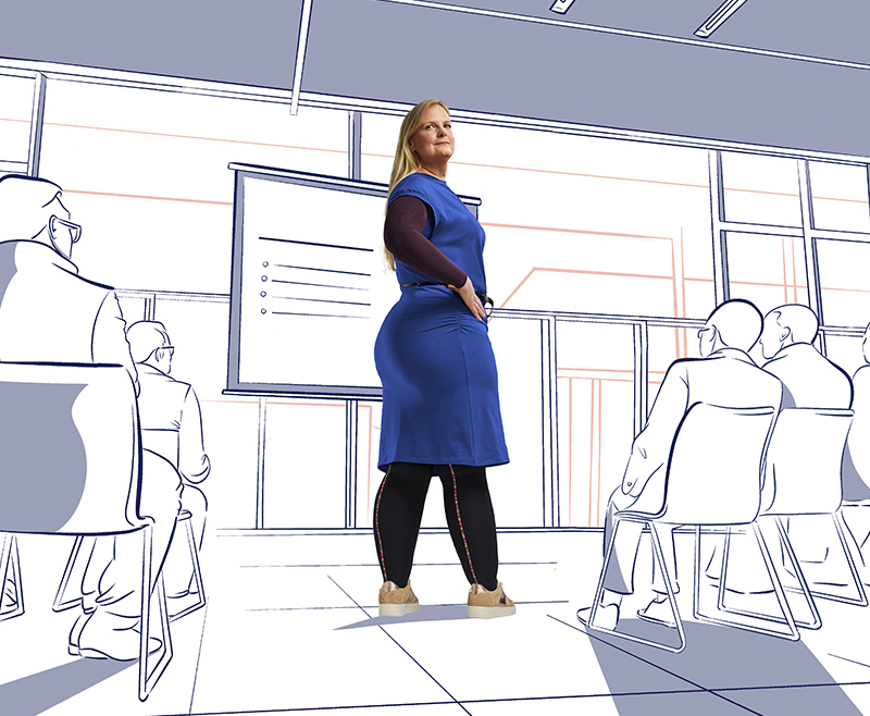 Hayley has lipedema and wears new JOBST Confidence. Hayley has lipedema and wears new JOBST Confidence.